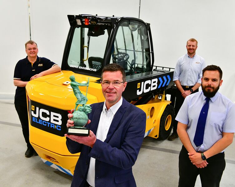 JCB Teletruk伸縮臂叉車喜獲“環境獎”